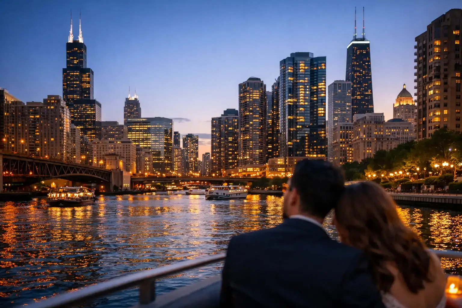 Romantic Boat Date Night Ideas in Chicago